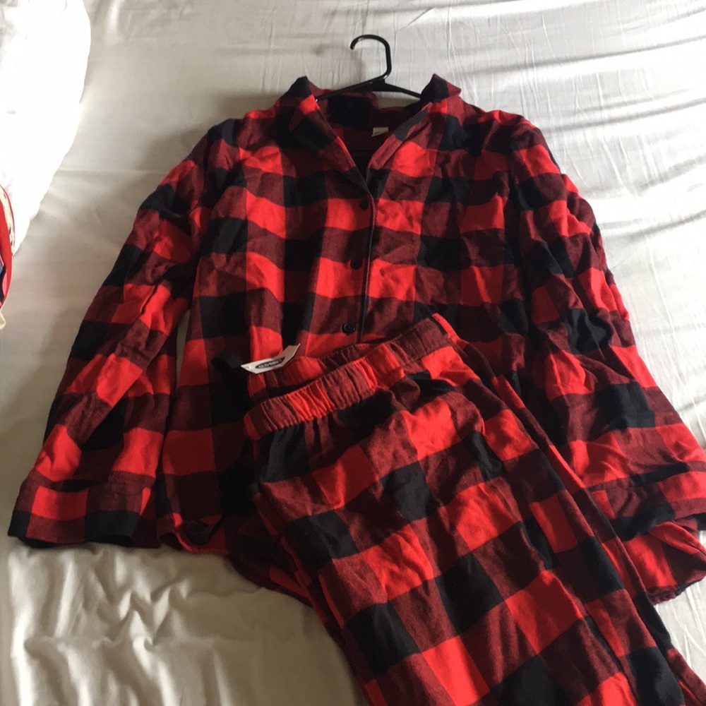 Old Navy XL Tall Buffalo plaid pajama set